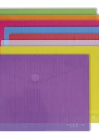 PACK 12 SOBRES PP MULTILINE A3 SURTIDOS