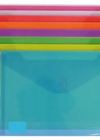 PACK 12 SOBRES PP MULTILINE A5 SURTIDO