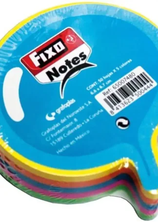 BLOC 250 NOTAS ADHESIVAS PENSAMIENTO 76X76MM COLORES NEON