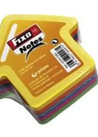 BLOC 250 NOTAS ADHESIVAS PUNTA 76X76MM FIXO COLORES NEON