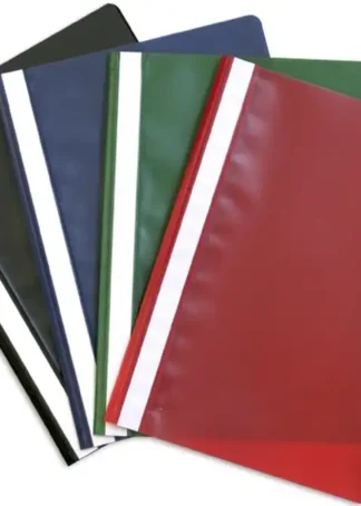 C/25 DOSSIER FASTENER Fº PP AZUL PIEL NARANJA