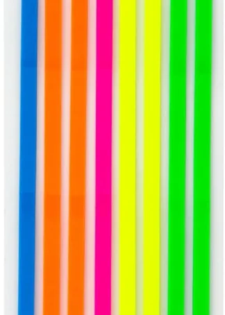 BLISTER 8 TIRAS ADHESIVAS TRANSLUCIDAS 5X135MM FLUOR