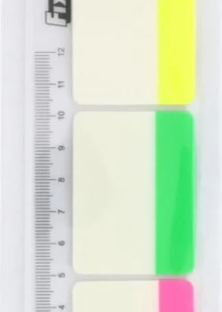 BLISTER 3 MARCADORES AUTOADHESIVOS TRANSLUCIDOS 38X50