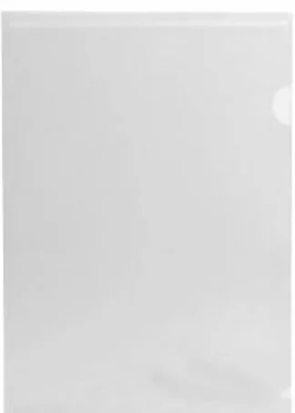 C/100 FUNDAS DOSSIER UÑERO LISO Fº PP TRANSPARENTE