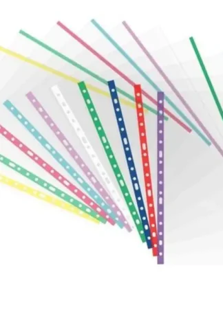 BOLSA 25 FUNDAS Fº MULTITALADRO PP CON INDICADOR COLOR SURT