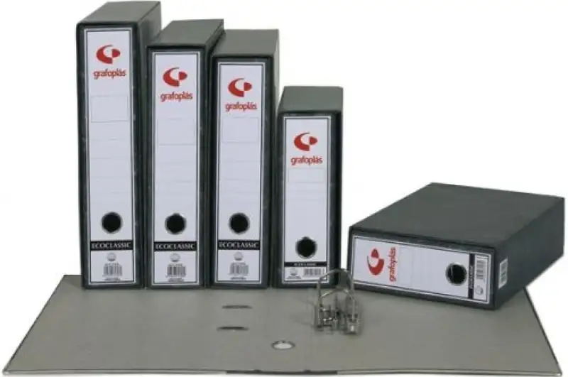 C/24 ARCHIVADOR DE PALANCA 4º NATURAL CARTON S/RADO