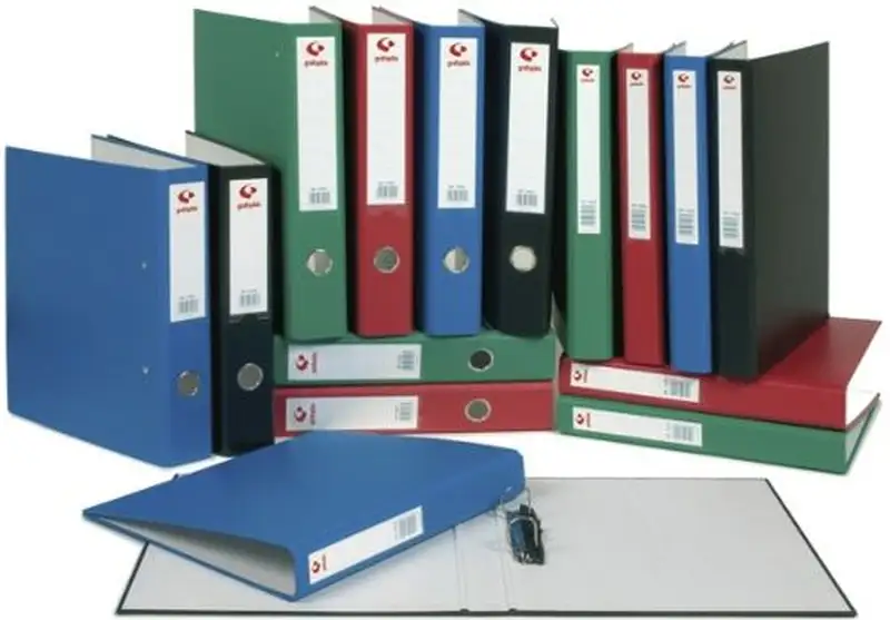 ARCHIVADOR A4 PALANCA 2 ANILLAS 25MM GRAFCOLOR NEGRO