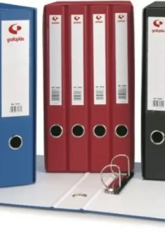 MODULO 2 ARCHIVADORES Fº PALANCA 65MM GRAFCOLOR AZUL