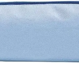 PORTATODO SIMPLE REDONDO AZUL CL 21,5X6X5,5 CM 1 CREMALLERA