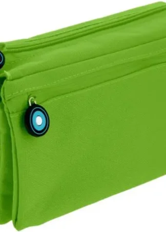 PORTATODO CUADRUPLE PLANO BITS &BOBS VERDE 23X12 CM