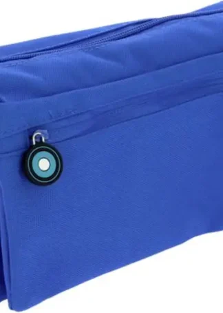 PORTATODO CUADRUPLE PLANO BITS &BOBS AZUL 23X12 CM