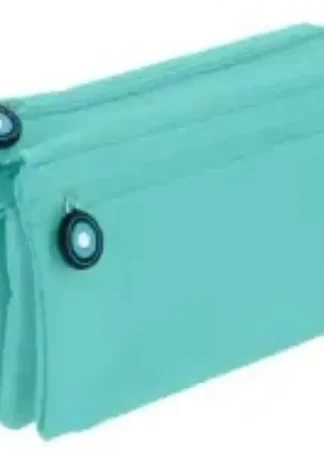 PORTATODO CUADRUPLE PLANO BITS &BOBS AZUL CLARO 23X12 CM