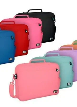 BANDOLERA BITS &BOBS COLOR AZUL CLARO 38X28X6 CM.