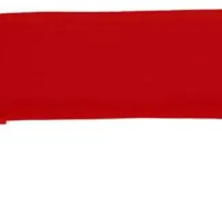 PORTAFLAUTAS BITS &BOBS COLOR ROJO 37,5X9,5X3 CM.