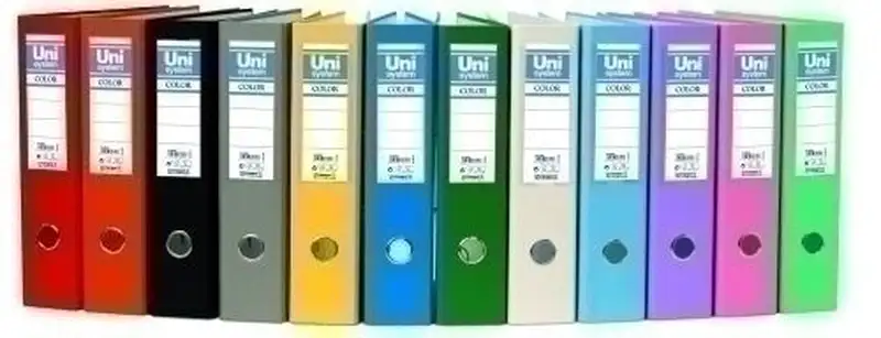 ARCHIVADOR Fº PALANCA 65MM CARTON FORRADO PLASTICO LILA