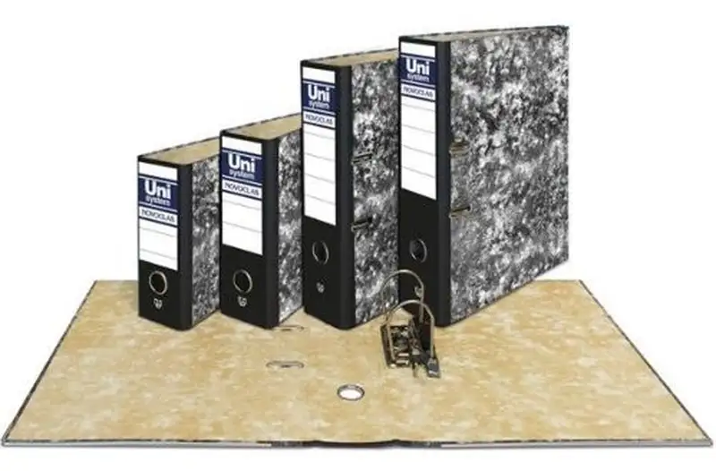 C/12 ARCHIVADOR DE PALANCA 1/4 APDO NOVOCLAS COLOR NEGRO