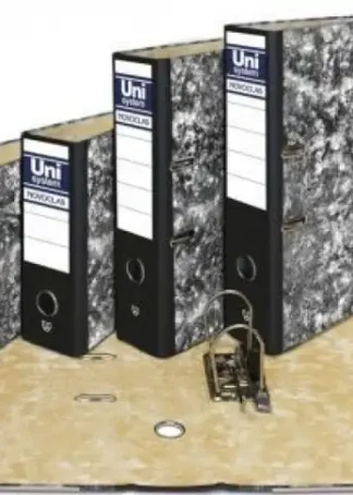 C/12 ARCHIVADOR DE PALANCA Fº NOVOCLAS C/RADO COLOR NEGRO