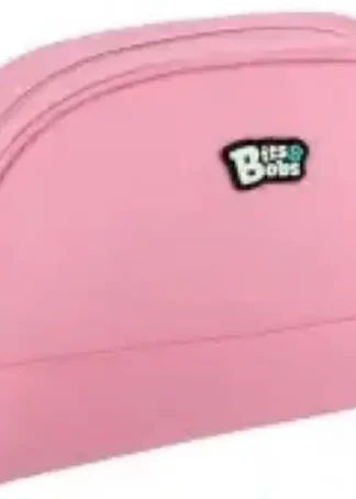 PORTATODO REDONDO BITS &BOBS COLOR ROSA 26X15X12 CM
