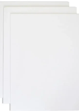 PAQ/6 CARTON PLUMA A3 5MM BLANCO