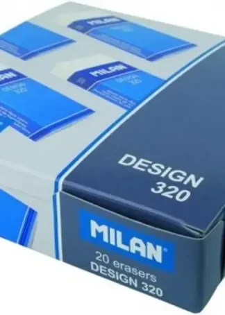 C/20 GOMAS MILAN 320 PLASTICO CON FUNDA