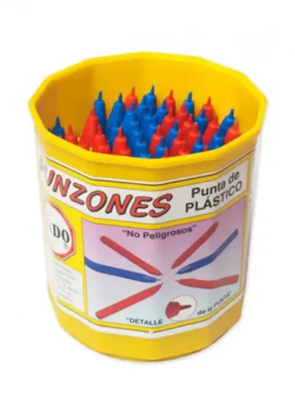 BOTE 200 PUNZON PEQUEÑO PICADO PUNTA PLASTICO