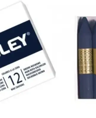 C/12 CERAS MANLEY UNICOLOR Nº19 AZUL PRUSIA