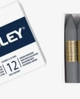 C/12 CERAS MANLEY UNICOLOR Nº75 PLATA