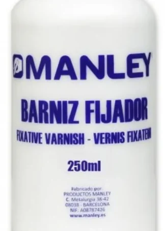 BARNIZ FIJADOR BRILLANTE MANLEY 250ML