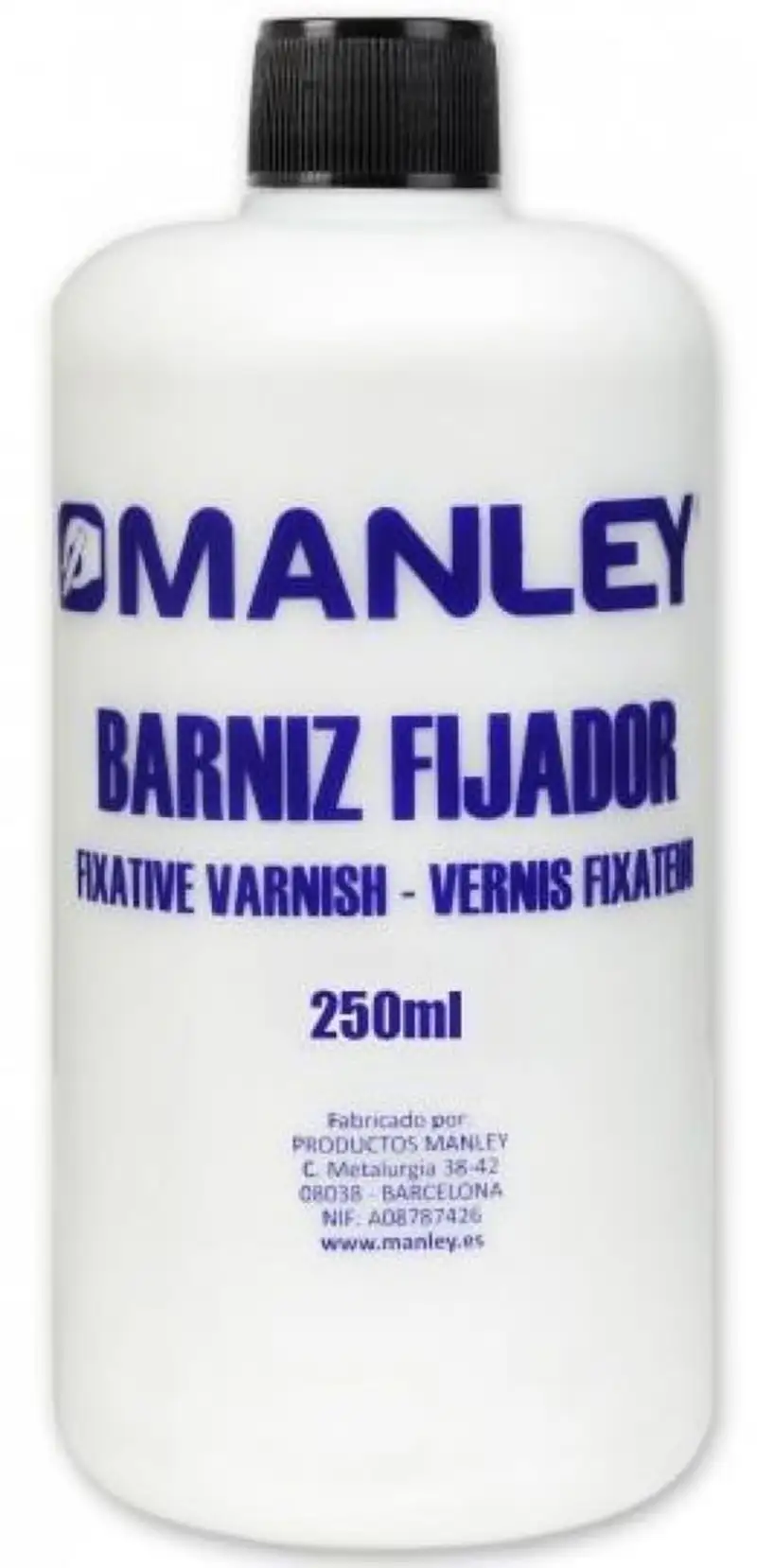 BARNIZ FIJADOR BRILLANTE MANLEY 250ML