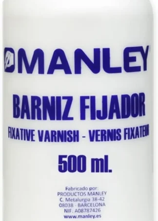 BARNIZ FIJADOR BRILLANTE MANLEY 500ML