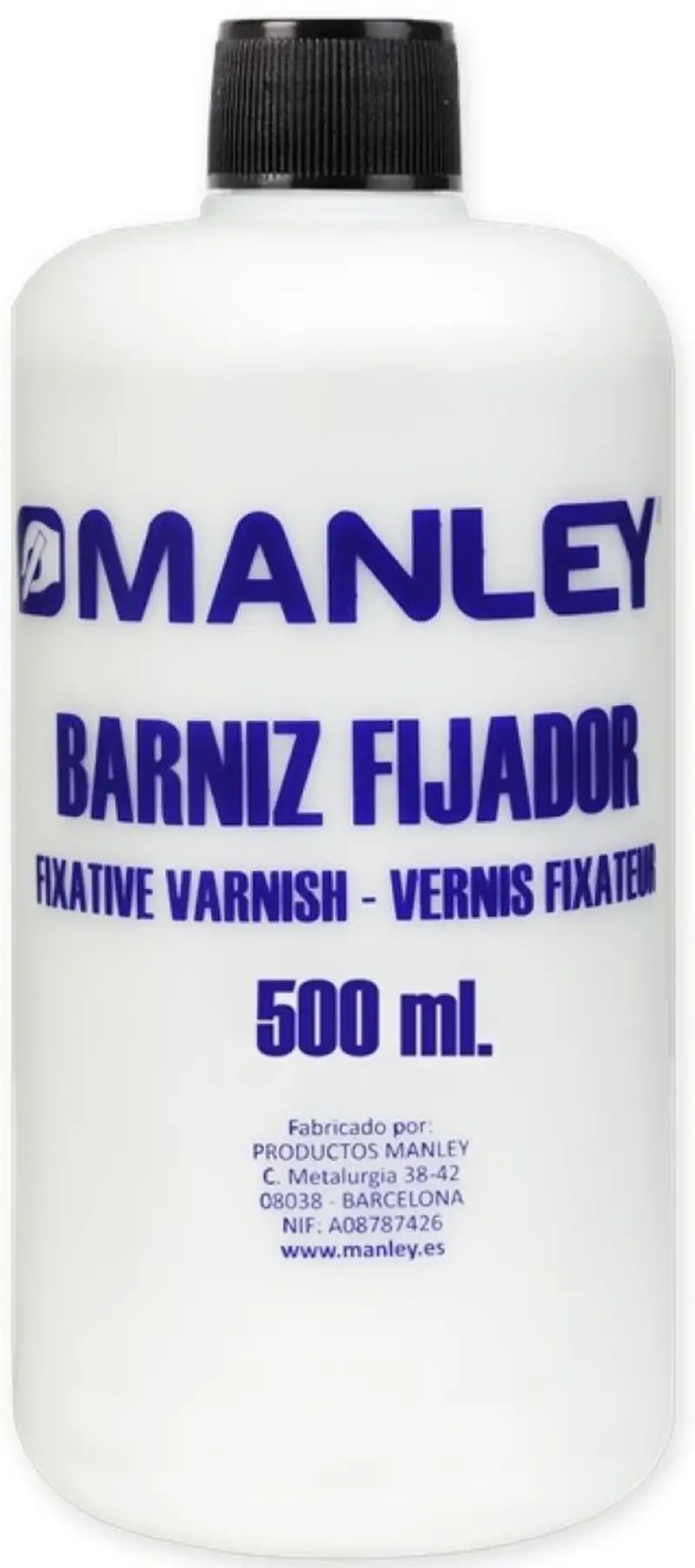 BARNIZ FIJADOR BRILLANTE MANLEY 500ML