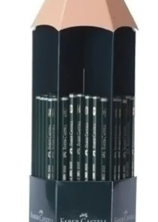 EXP 120 LAPIZ GRAFITO SERIE 9000 FABER-CASTELL SURTIDO