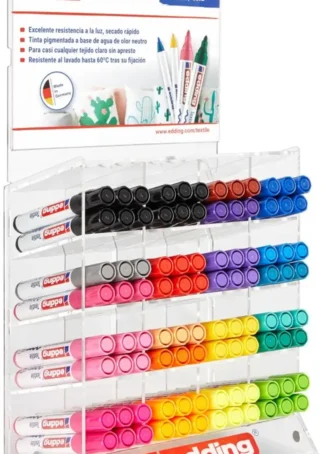 EXP 96 ROTULADOR EDDING 4500 TEXTIL SURTIDOS