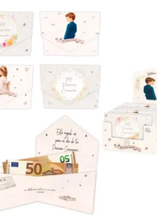 EXP 48 BILLETERO CIERRE COMUNION PLATA MODELOS SURTIDOS