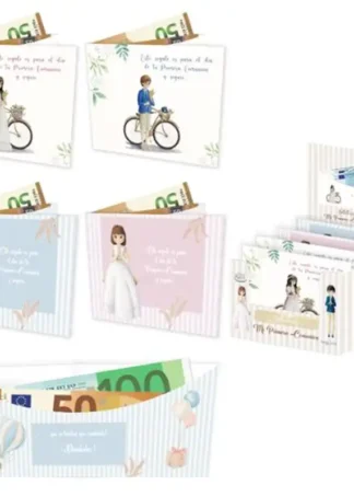 EXP 48 BILLETERO CIERRE COMUNION PLATA MODELOS SURTIDOS