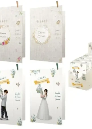 EXP 48 POSTAL + PUNTO DE LECTURA + BILLETERO COMUNION