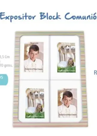 EXP 40 BLOC COMUNION FOTOS SURTIDO