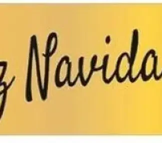 ROLLO 250 ETIQUETAS ORO FELIZ NAVIDAD