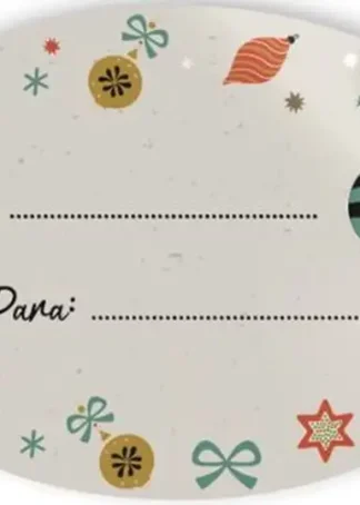 ROLLO 250 ETIQUETAS OVALADAS NOMBRE