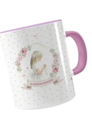 TAZA CERÁMICA NIÑA ORLA COMUNIÓN