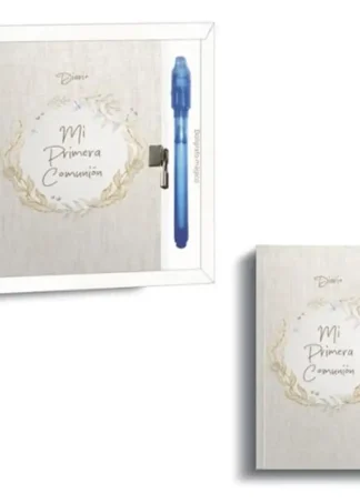 DIARIO COMUNION NIÑO + BOLÍGRAFO MÁGICO