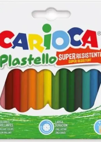 ESTUCHE 24 PLASTICERAS CARIOCACOLOR