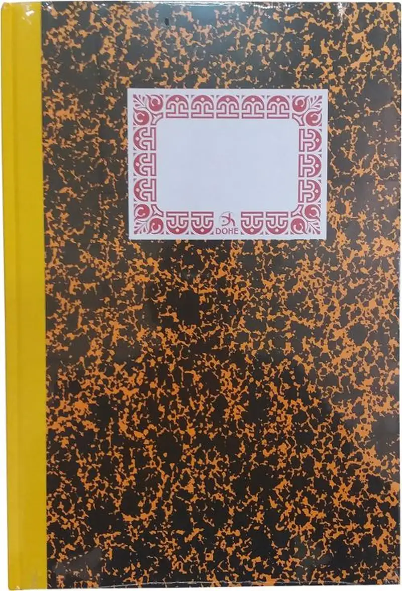 CUADERNO CARTONE Fº NATURAL CUENTAS CORRIENTES 100H NUMERAD