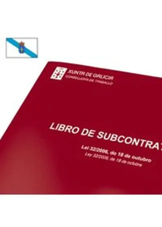 (GAL) LIBRO SUBCONTRATACION A4 APAISADO 10H AUTOCO. GALLEGO