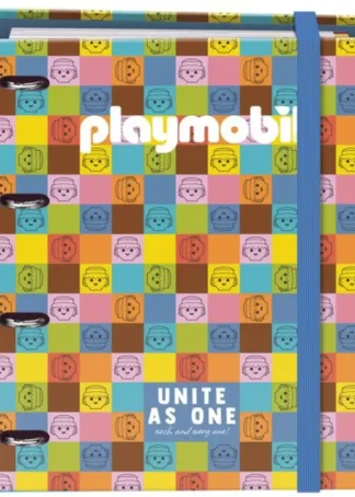 CARPEBLOC A4 CON RECAMBIO PLAYMOBIL UNITE
