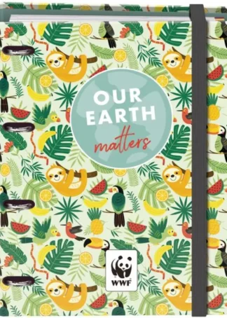 CARPEBLOC A4 4 ANILLAS 35MM CON RECAMBIO WWF TROPIC