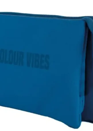 PORTATODO TRIPLE AZUL COLOUR VIBES 230X120X25MM