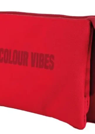 PORTATODO TRIPLE ROJO COLOUR VIBES 230X120X25MM