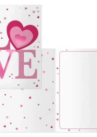 PACK 6 TARJETAS FELICITACION MODELO VALENTIN-SUNDAY