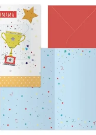 PACK 6 TARJETAS FELICITACION MODELO DIA MADRE-WINNER